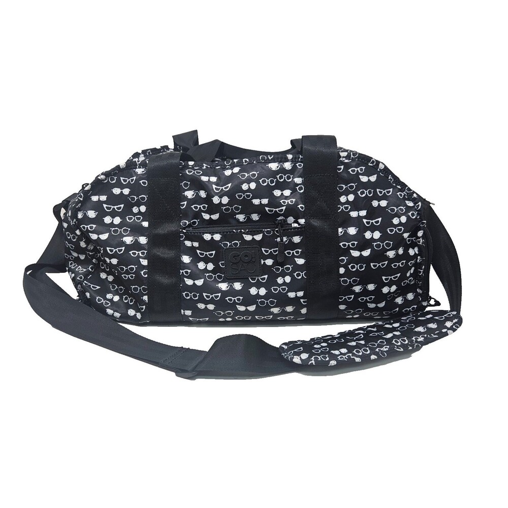 GO! SAC Sport Duffel Bag Shades Print Lightweight Water Resistant Compartments